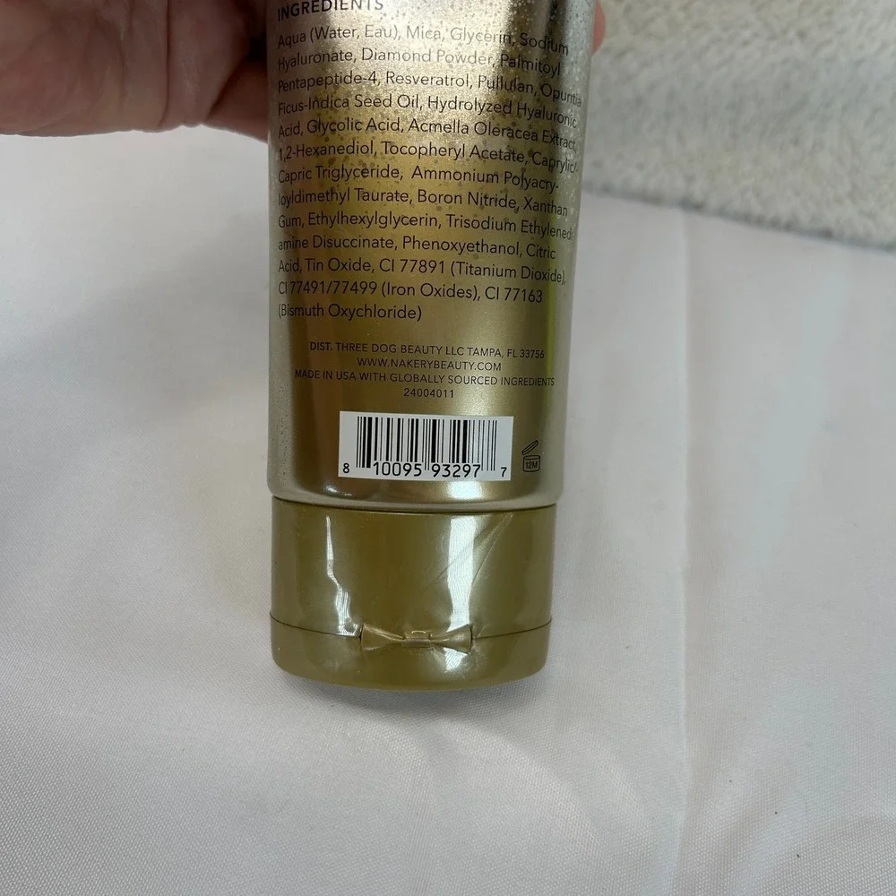 Nakery Beauty Diamond Glow Blur Perfector Body Highlighter 6.76oz New